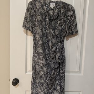 Silk Wrap Dress
